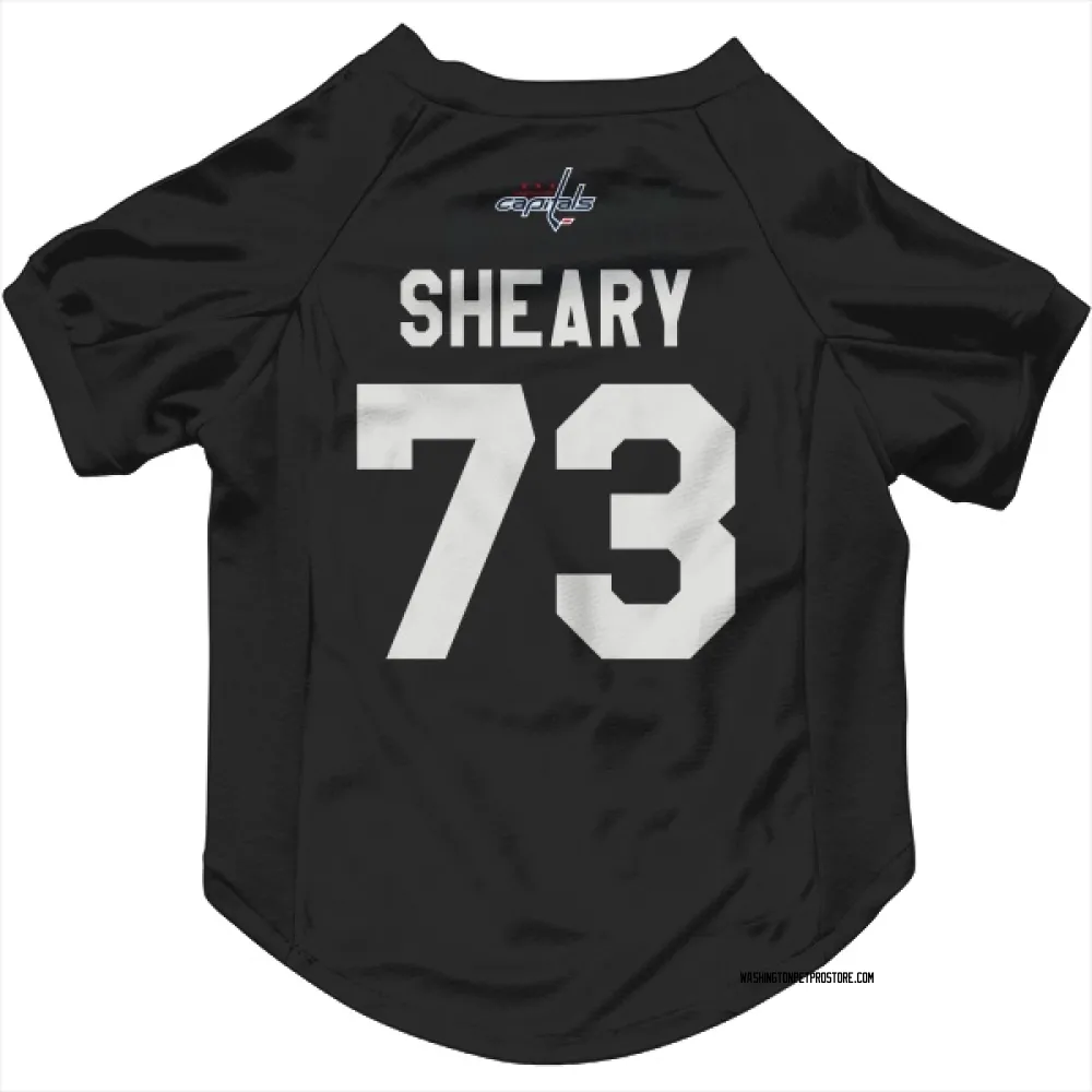 Washington Capitals Conor Sheary Black Pet Jersey for Dog & Cat
