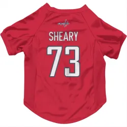 Washington Capitals Conor Sheary Red Pet Jersey for Dog & Cat