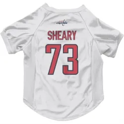 Washington Capitals Conor Sheary White Pet Jersey for Dog & Cat