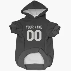 Washington Capitals Custom Black Pet Hoodie for Dog & Cat