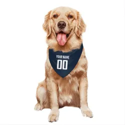 Washington Capitals Custom Navy Pet Bandana for Dog & Cat