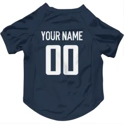 Washington Capitals Custom Navy Pet Jersey for Dog & Cat