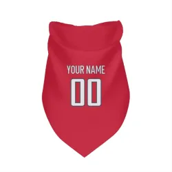 Washington Capitals Custom Red Pet Bandana for Dog & Cat