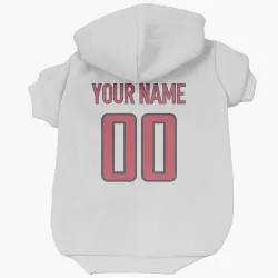 Washington Capitals Custom White Pet Hoodie for Dog & Cat
