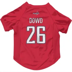 Washington Capitals Nic Dowd Red Pet Jersey for Dog & Cat