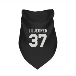 Washington Capitals Timothy Liljegren Black Pet Bandana for Dog & Cat
