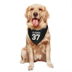 Washington Capitals Timothy Liljegren Black Pet Bandana for Dog & Cat