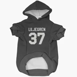 Washington Capitals Timothy Liljegren Black Pet Hoodie for Dog & Cat