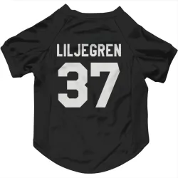 Washington Capitals Timothy Liljegren Black Pet Jersey for Dog & Cat