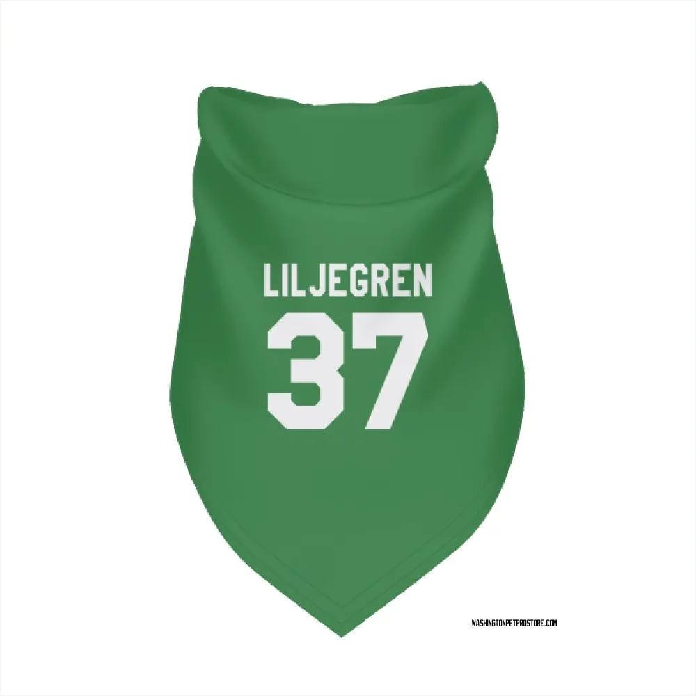 Washington Capitals Timothy Liljegren Green Pet Bandana for Dog & Cat