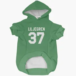 Washington Capitals Timothy Liljegren Green Pet Hoodie for Dog & Cat