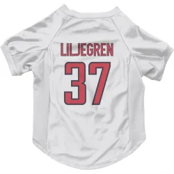 Washington Capitals Timothy Liljegren White Pet Jersey for Dog & Cat